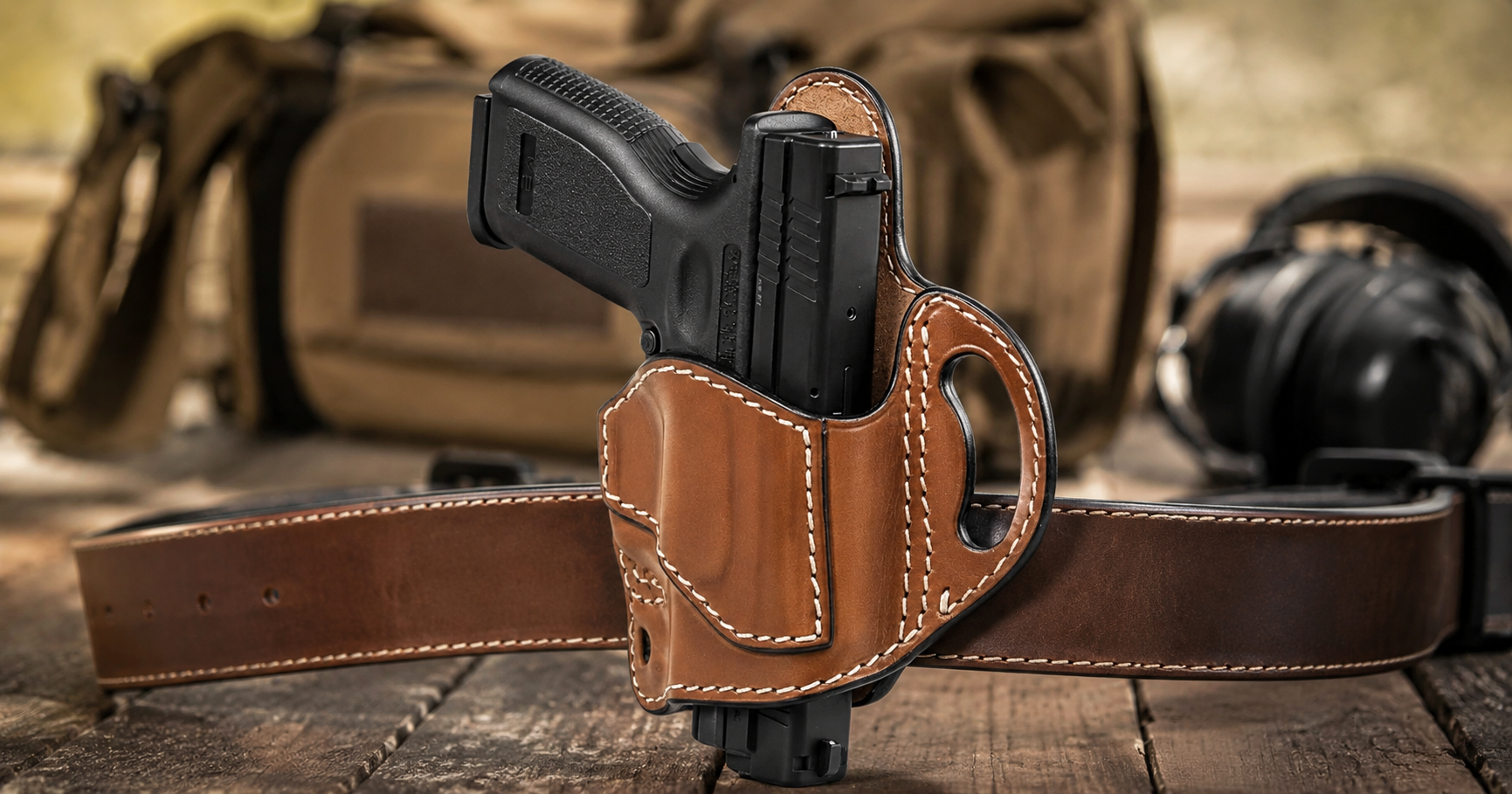 Best OWB Leather Holster for Range & Open Carry